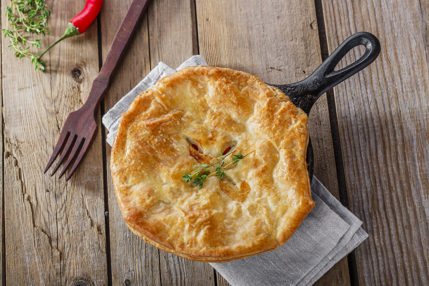 Shakedown Street Summer Chicken Pot Pie