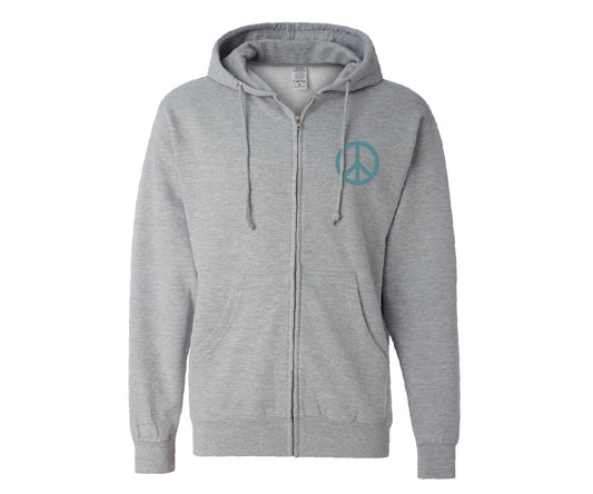 Grateful Gourmet Zip-Up Hoodie Sweatshirt